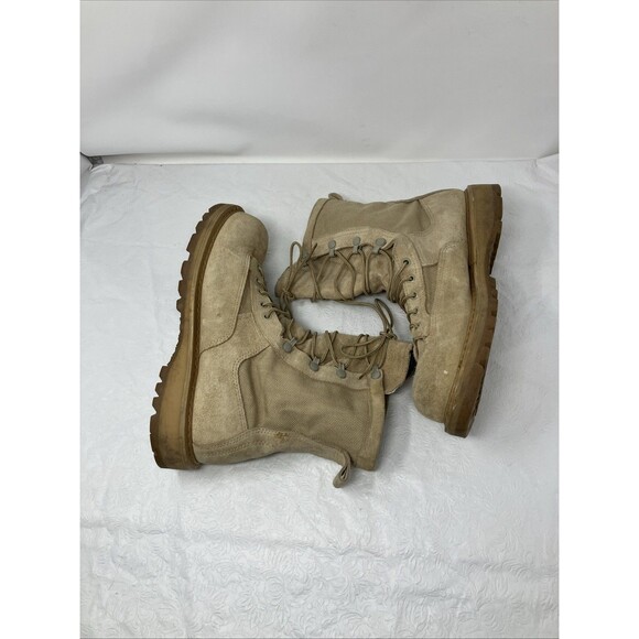 Rocky 790G Mens 9.5 R Military Combat Boots Tan Suede Gore-Tex Vibram Tactical main image 10